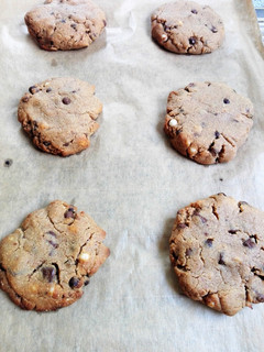 Una foto de Cookies de crema de cacahuete (sin gluten)
