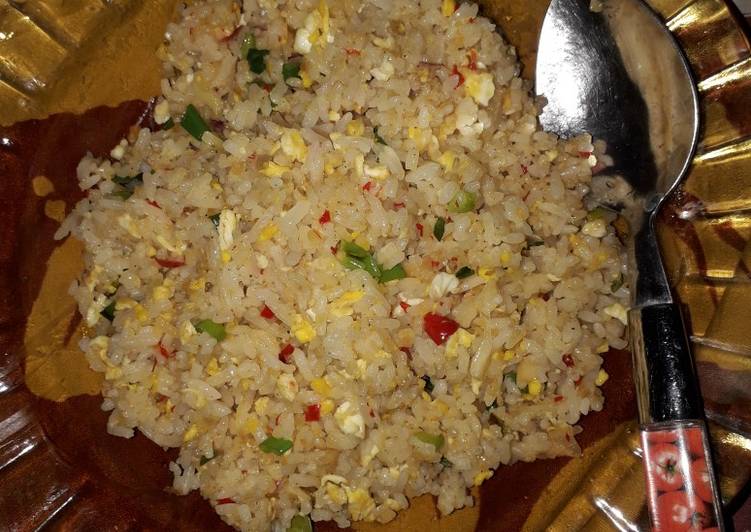 Kiat-kiat mengolah 2.) Nasi goreng kemiri. enak banget ga boong!😭 mantap