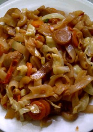 Foto resep Seblak kwetiau macaroni kering