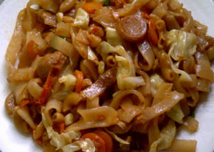 Seblak kwetiau macaroni kering