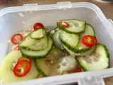 Quick Cucumber Pickle Asian style