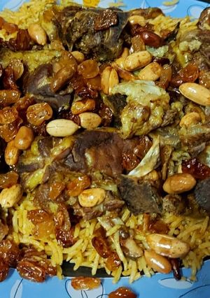 صورة لوصفة كبسه لحمه