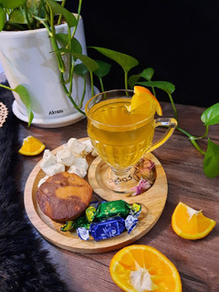 عکسی از دستور دمنوش پرتقالی