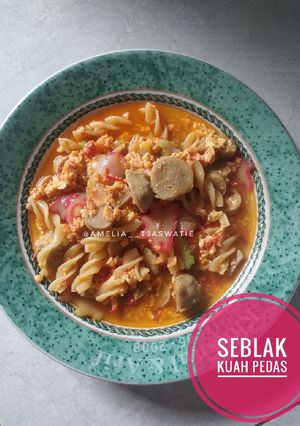 Foto resep 18. Seblak Kuah Pedas