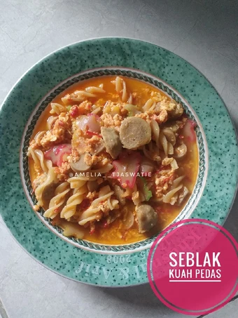 Cara Gampang Menyiapkan Resep 18. Seblak Kuah Pedas yang Lezat Sekali Anti Ribet, Lezat Sekali