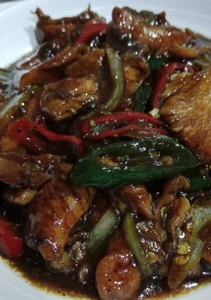 Foto resep Ayam lada hitam