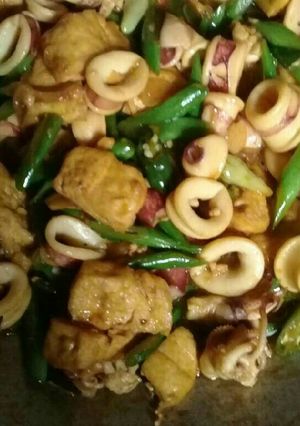 Foto resep Oseng cumi