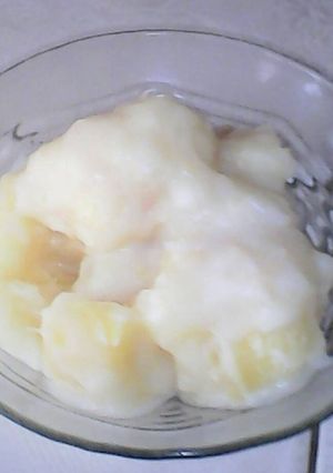 Foto resep Singkong rebus santan