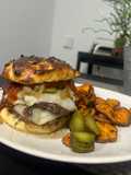 Hamburguesa casera