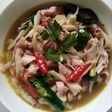 Tumis jamur cumi sotong