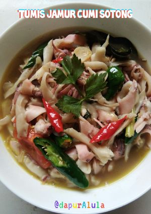 Foto resep Tumis jamur cumi sotong
