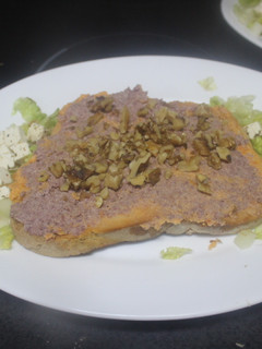 Foto principal de Tostadas de paté y nueces