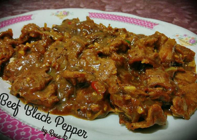 Easiest Way to Prepare Speedy Beef Blackpepper