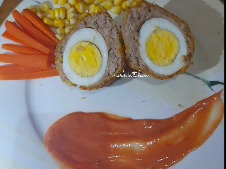 Langkah Gampang Membuat Resep  Scotch Eggs yang Menggugah Selera, Enak Banget