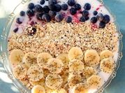 Una foto de avena y chia