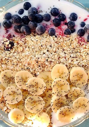 Una foto de Mix de fruta, avena y semillas de chía