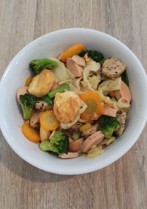 Foto resep Tofu Sayur Saus Tiram