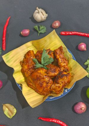 Foto resep Ayam Bakar Daun Pisang