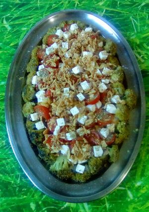 Foto principal de Ensalada de brócoli con salsa de yogurt
