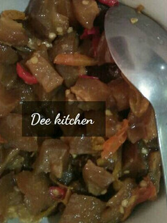 Foto resep Oseng kikil