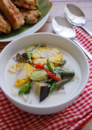 Foto resep Sayur Lodeh Bumbu Iris