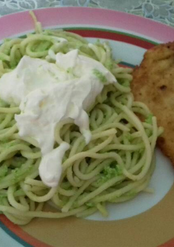 Una foto de Espagueti Verde
