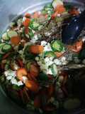 Verduras en escabeche