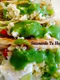 Tacos dorados de pollo a mi estilo🐔🐔