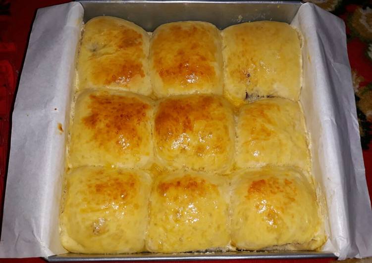 Cara Bikin Roti sobek isi keju dan coklat Irit Anti Gagal