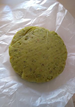 Una foto de Hamburguesas de arvejas (veganas)