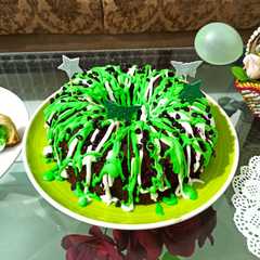 A picture of Pakistan Independence DayCHOCOLATE CAKE.