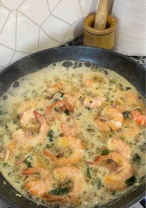 صورة لوصفة كروفات محمرة (جمبري)🍤🦐