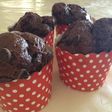 Muffins de chocolate estilo Starbucks