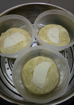 Foto resep MPASI 10 bulan snack pir kukus keju