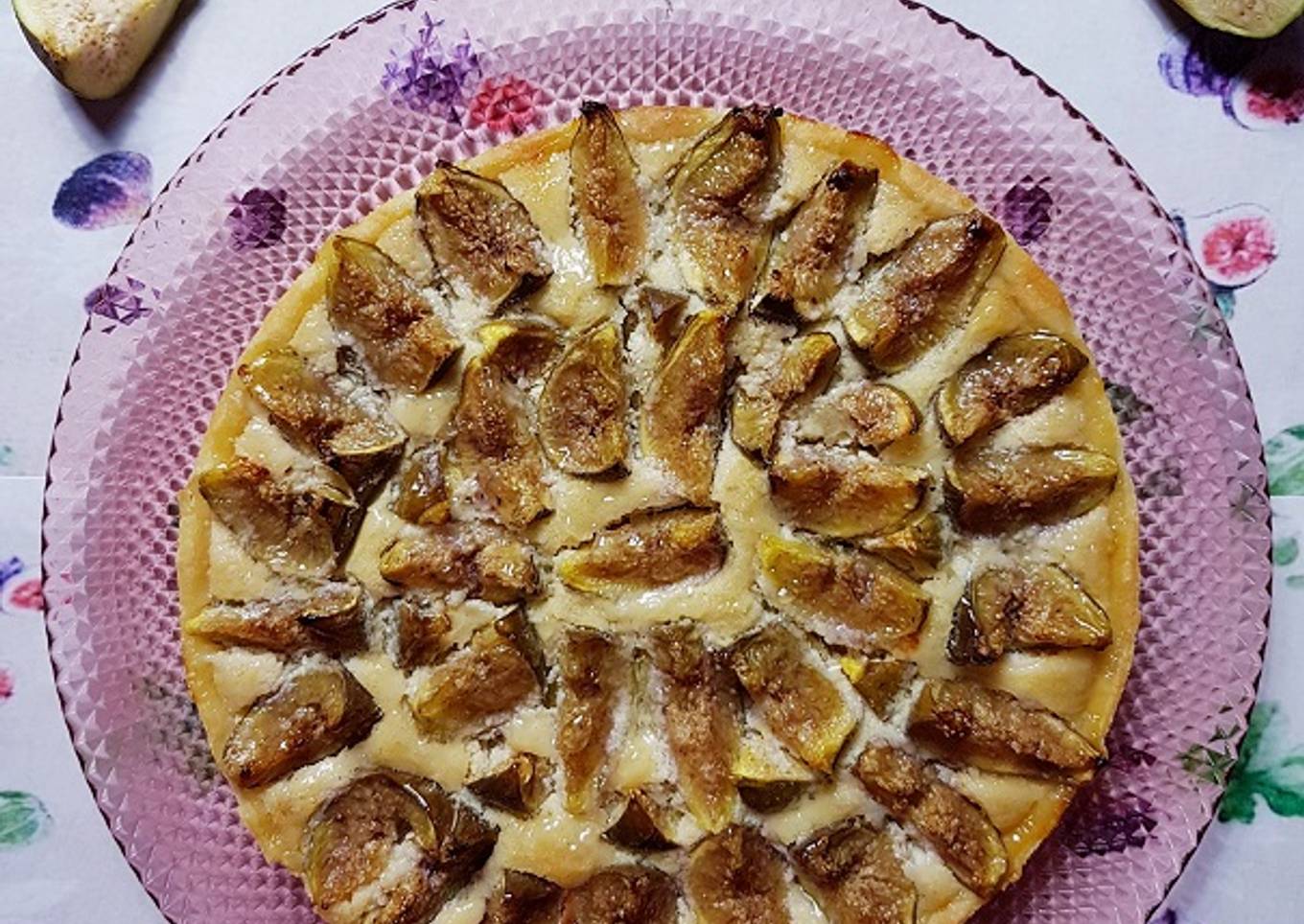Tarte aux figues et crème d'amande