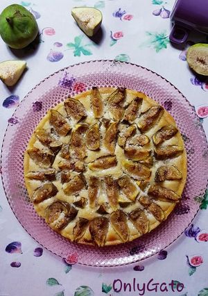 Une photo de Tarte aux figues et crème d'amande