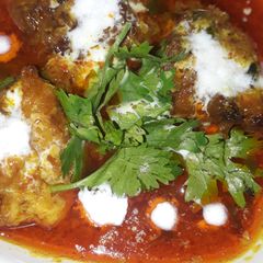 A picture of Malai kofta.