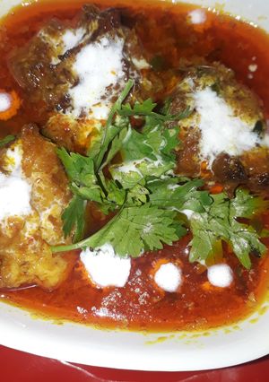 A picture of Malai kofta.