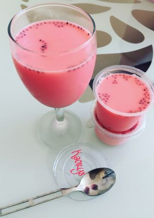 Foto resep Puding Stroberi