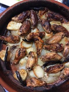 Una foto de Alitas al horno