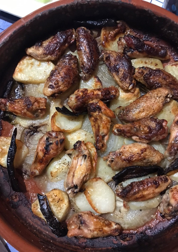 Una foto de Alitas al horno