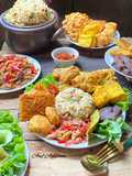 Isi Piringku - Nasi Tutug Oncom Komplit