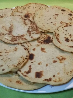 Una foto de Chapati