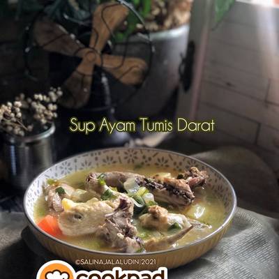 Resipi Sup Ayam Tumis Darat Oleh Salina Jalaludin Cookpad