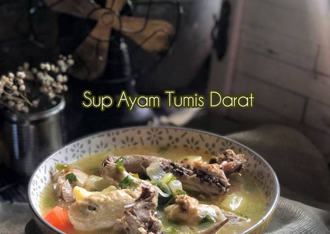 Resipi Sup Ayam Tumis Darat Oleh Salina Jalaludin Cookpad