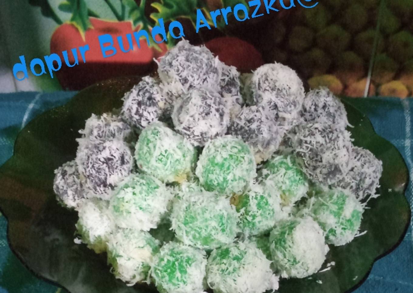 Kue klepon tepung beras