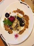Duo carbonara a l'ail fumé