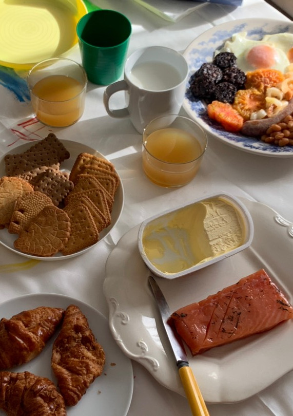 Una foto de Desayuno buffet de día familiar