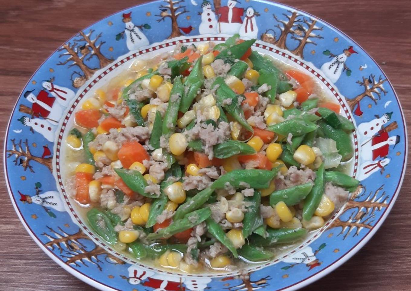 Sayur Daging Cincang yummmii
