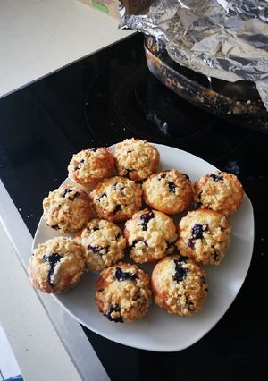 Une photo de Muffins myrtille